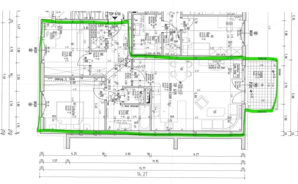 Predaj bytu 3-izbový 87 m², Schulstraße 30, Wels, Horné Rakúsko Predaj bytu 3-izbový 87 m², Schulstraße 30, Wels, Horné Rakúsko