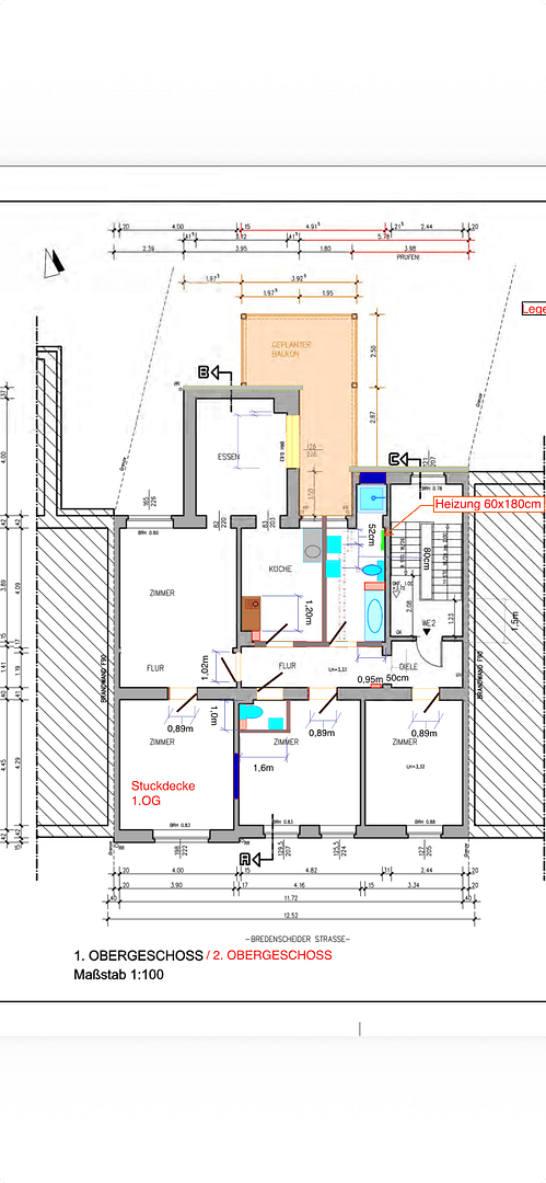 Prenájom bytu 5-izbový 125 m², Bredenscheider Str. 13, Hattingen, Severné Porýnie - Westfálsko Prenájom bytu 5-izbový 125 m², Bredenscheider Str. 13, Hattingen, Severné Porýnie - Westfálsko