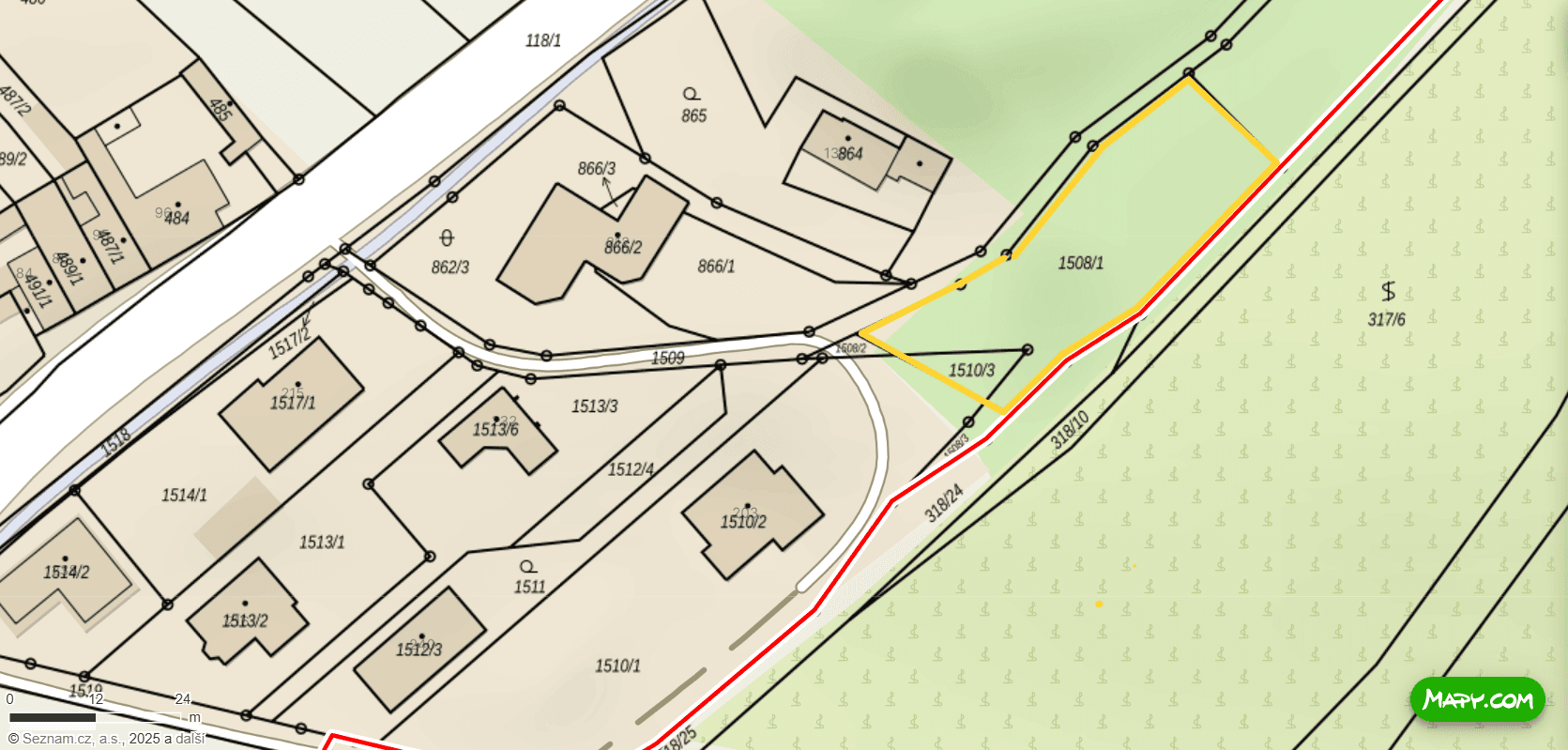 Predaj pozemku 1.062 m², Sobotovice, Jihomoravský kraj Predaj pozemku 1.062 m², Sobotovice, Jihomoravský kraj