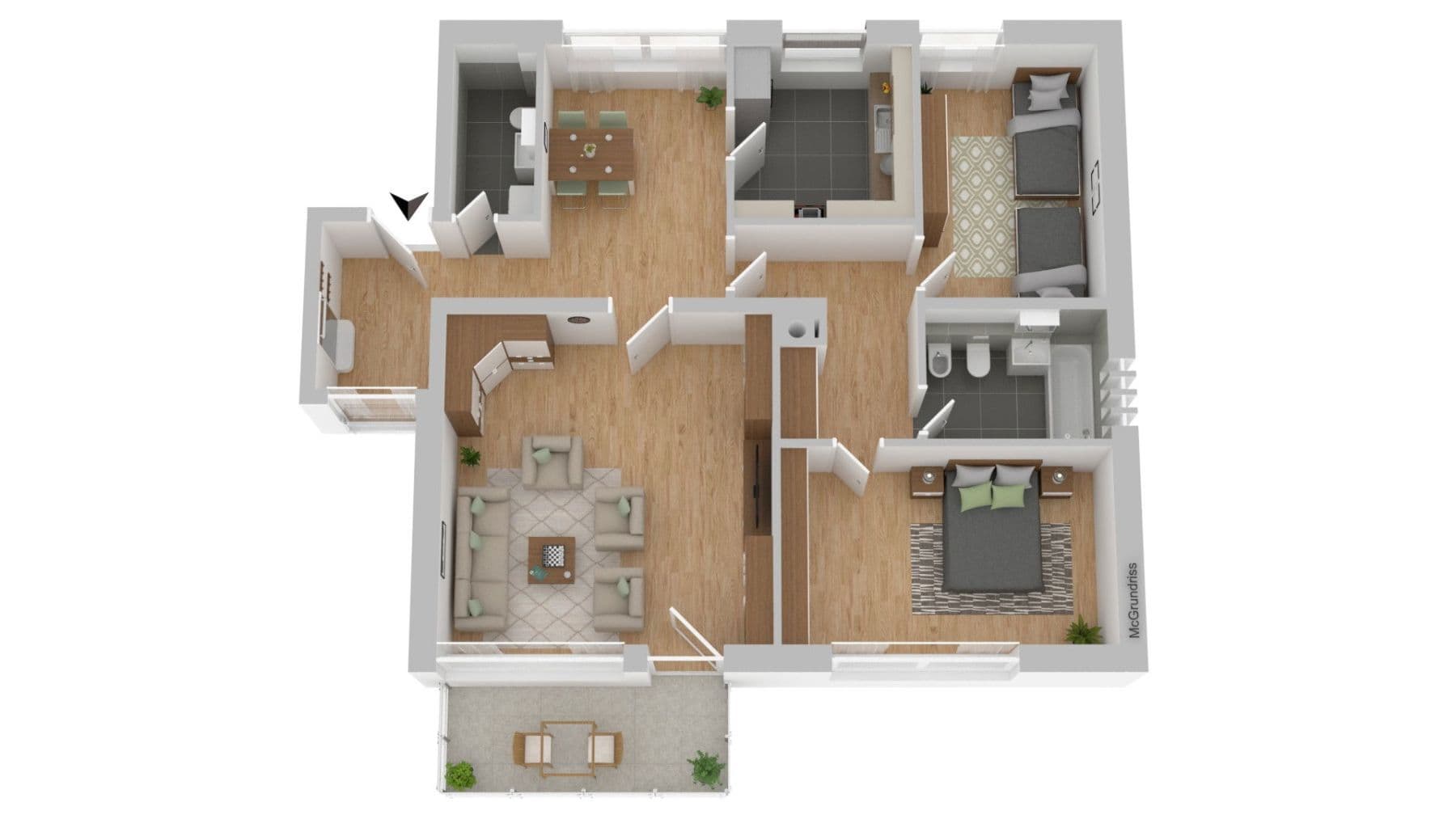 Prenájom bytu 3-izbový 100 m², Regensburg-Ostenviertel, Bavorsko Prenájom bytu 3-izbový 100 m², Regensburg-Ostenviertel, Bavorsko