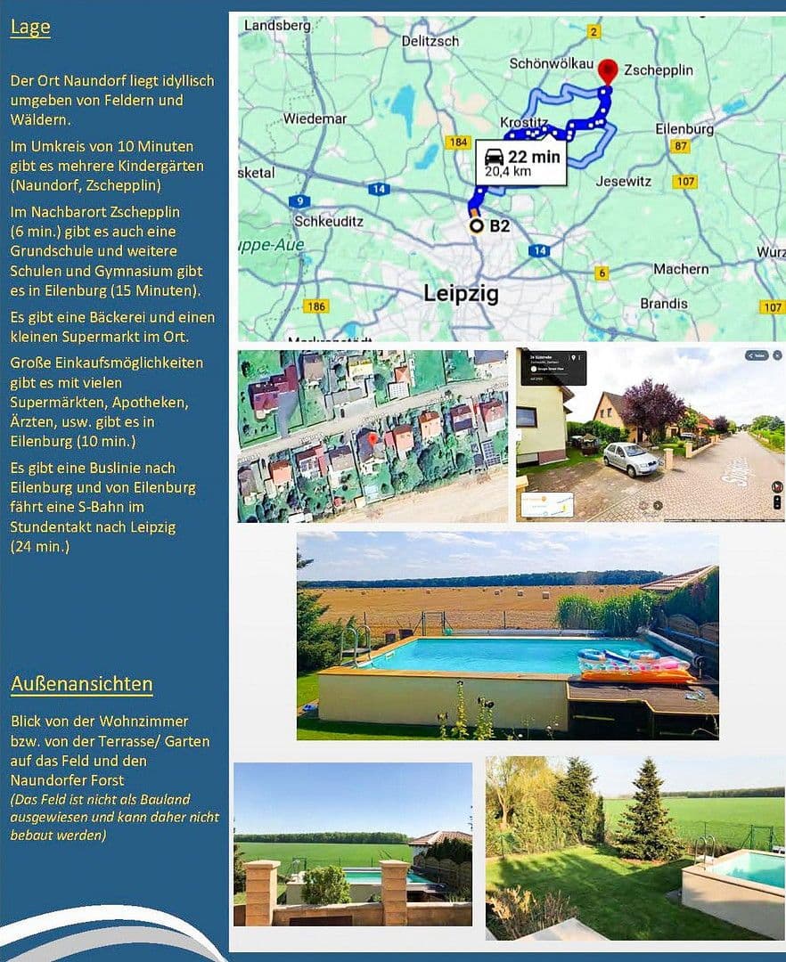 Predaj domu 316 m², pozemek 677 m², Südstraße 24, Zschepplin, Sasko Predaj domu 316 m², pozemek 677 m², Südstraße 24, Zschepplin, Sasko