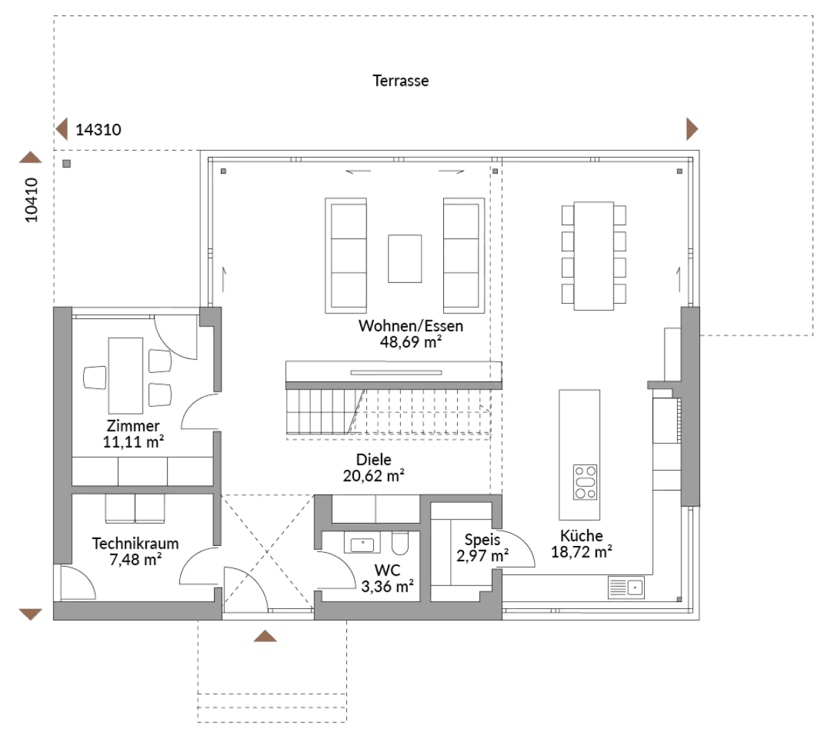 Predaj domu 228 m², pozemek 1 m², GRUNDSTÜCK ORTSRAND EXKLUSIV NUR FÜR DANWOOD-HAUSBAU, St. Stefan ob Stainz, Štajersko Predaj domu 228 m², pozemek 1 m², GRUNDSTÜCK ORTSRAND EXKLUSIV NUR FÜR DANWOOD-HAUSBAU, St. Stefan ob Stainz, Štajersko