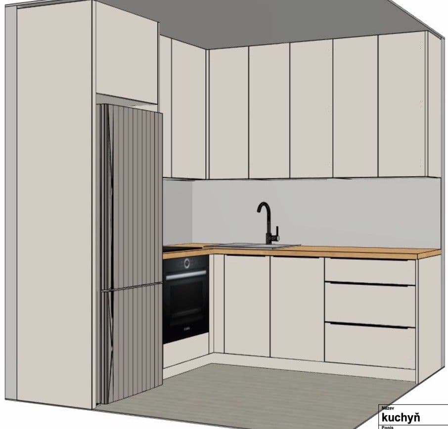 Prenájom bytu 2-izbový 42 m², Zárybská, Praha, Praha Prenájom bytu 2-izbový 42 m², Zárybská, Praha, Praha
