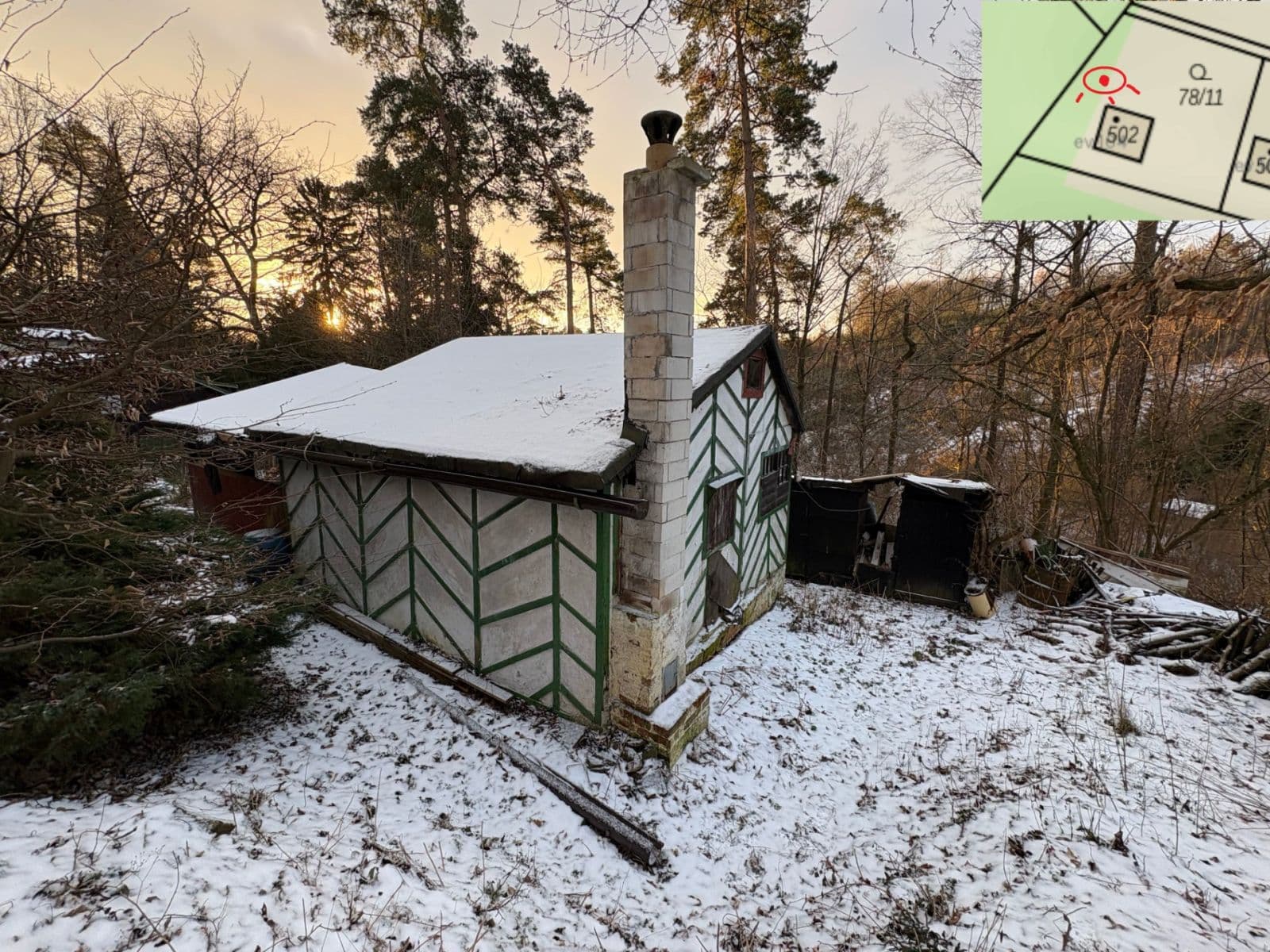 Predaj rekreačného objektu 24 m², pozemek 333 m², Nad stráněmi, Senohraby, Středočeský kraj Predaj rekreačného objektu 24 m², pozemek 333 m², Nad stráněmi, Senohraby, Středočeský kraj