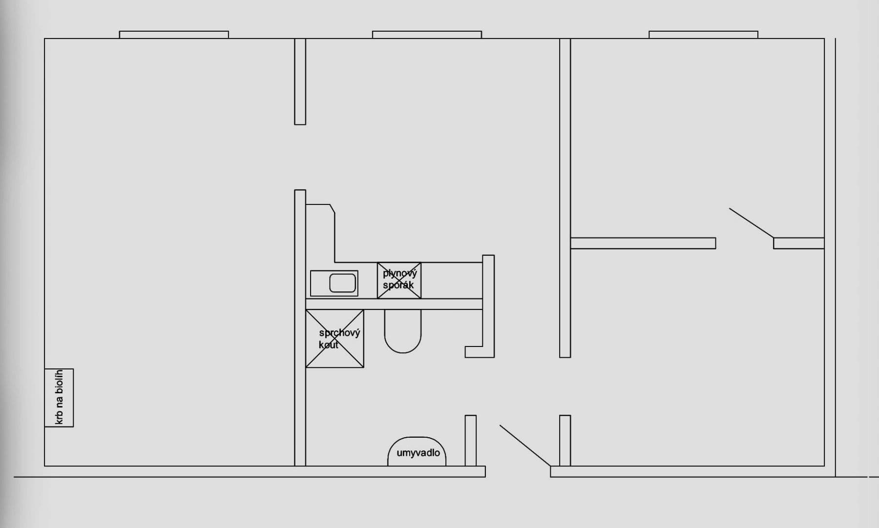 Prenájom bytu 3-izbový 60 m², Čermákova, Plzeň, Plzeňský kraj Prenájom bytu 3-izbový 60 m², Čermákova, Plzeň, Plzeňský kraj