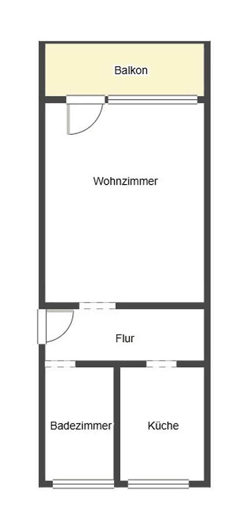 Predaj bytu 1-izbový 39 m², Mitteldamm, Minden, Severné Porýnie - Westfálsko Predaj bytu 1-izbový 39 m², Mitteldamm, Minden, Severné Porýnie - Westfálsko