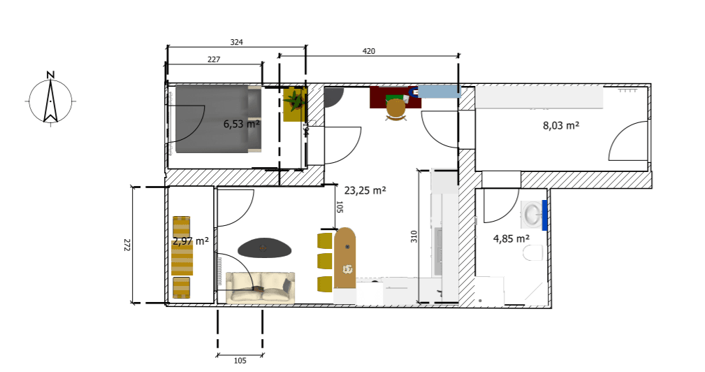 Predaj bytu 2-izbový 43 m², Menzinger Strasse 21, Muenchen, Bavorsko Predaj bytu 2-izbový 43 m², Menzinger Strasse 21, Muenchen, Bavorsko