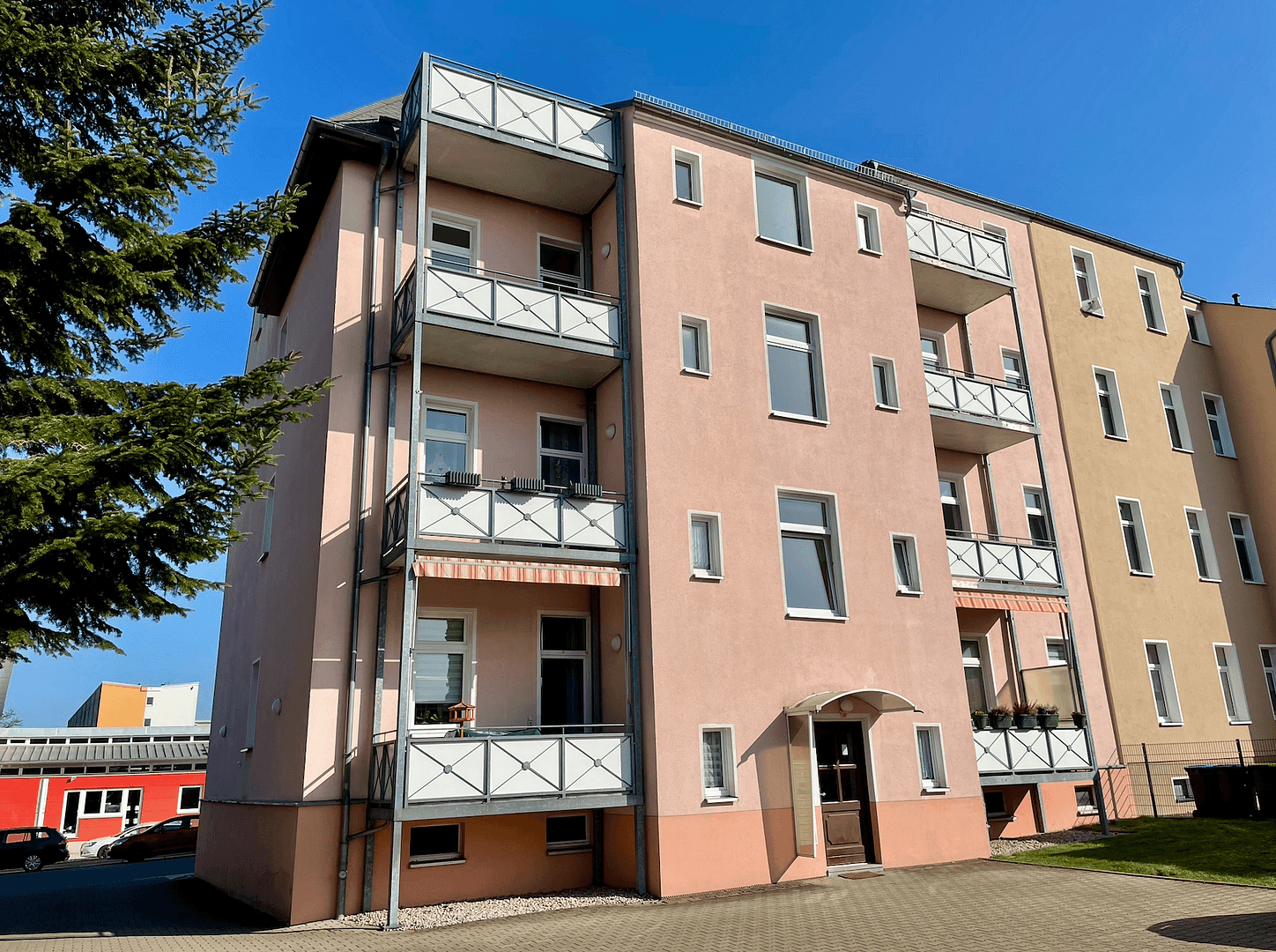 Prenájom bytu 3-izbový 79 m², Wechselburger Str. 4, Chemnitz, Sasko Prenájom bytu 3-izbový 79 m², Wechselburger Str. 4, Chemnitz, Sasko