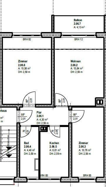 Prenájom bytu 3-izbový 60 m², Jahnring 36, Schleife - Slepo, Sasko Prenájom bytu 3-izbový 60 m², Jahnring 36, Schleife - Slepo, Sasko