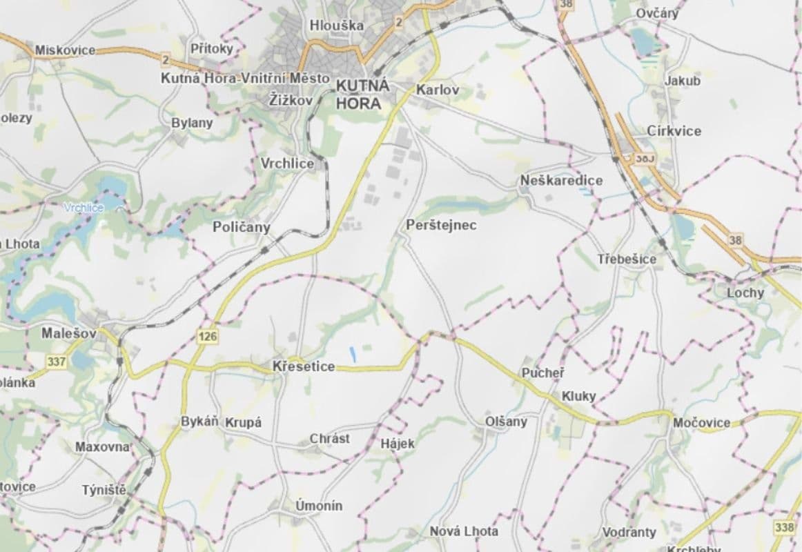Predaj pozemku 633 m², Křesetice, Středočeský kraj Predaj pozemku 633 m², Křesetice, Středočeský kraj