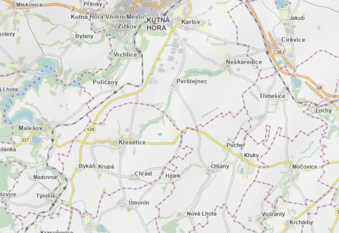 Predaj pozemku 466 m², Křesetice, Středočeský kraj Predaj pozemku 466 m², Křesetice, Středočeský kraj