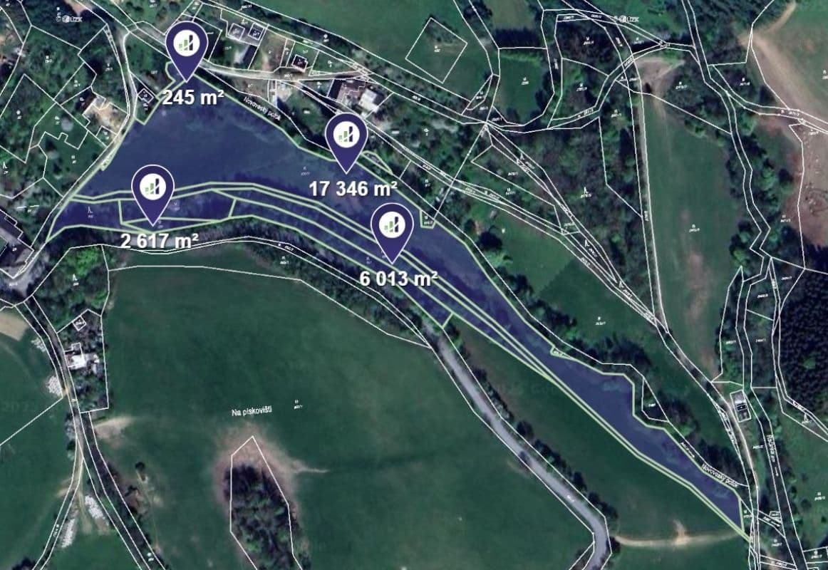 Predaj pozemku 6.555 m², Velké Losiny, Olomoucký kraj Predaj pozemku 6.555 m², Velké Losiny, Olomoucký kraj