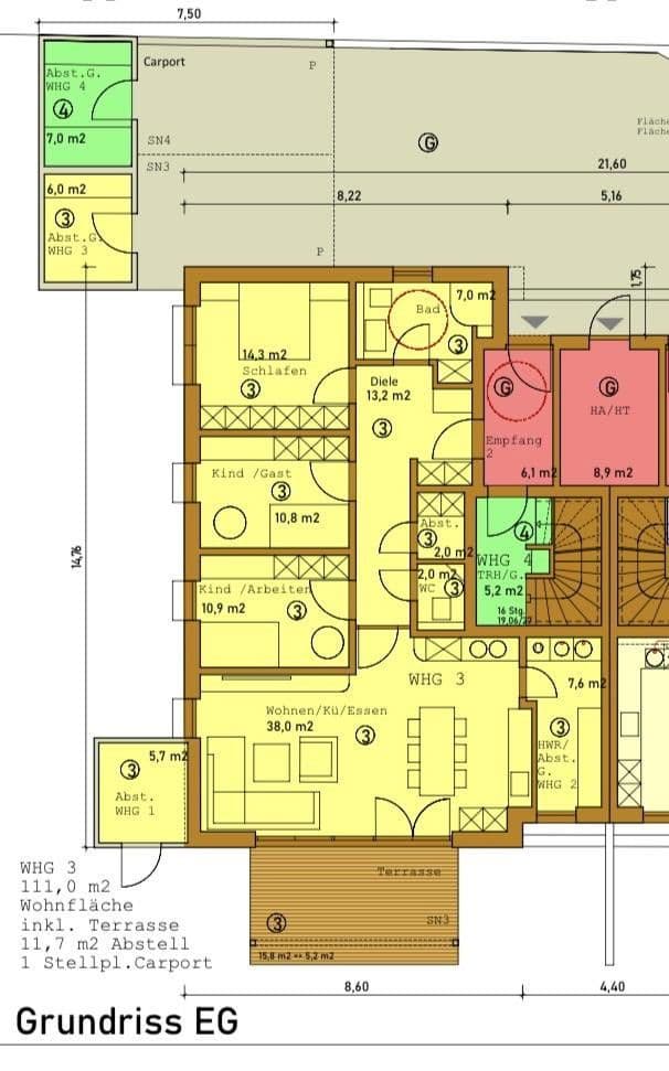 Predaj bytu 4-izbový 111 m², Menkenweg 15b, Melle, Dolné Sasko Predaj bytu 4-izbový 111 m², Menkenweg 15b, Melle, Dolné Sasko