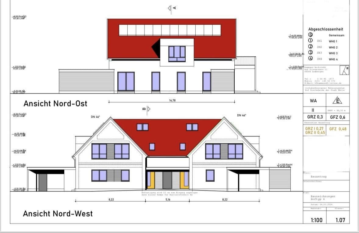 Predaj bytu 4-izbový 111 m², Menkenweg 15b, Melle, Dolné Sasko Predaj bytu 4-izbový 111 m², Menkenweg 15b, Melle, Dolné Sasko