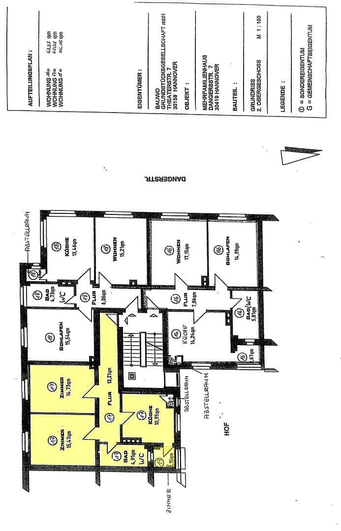 Predaj bytu 2-izbový 61 m², Hannover, Dolné Sasko Predaj bytu 2-izbový 61 m², Hannover, Dolné Sasko