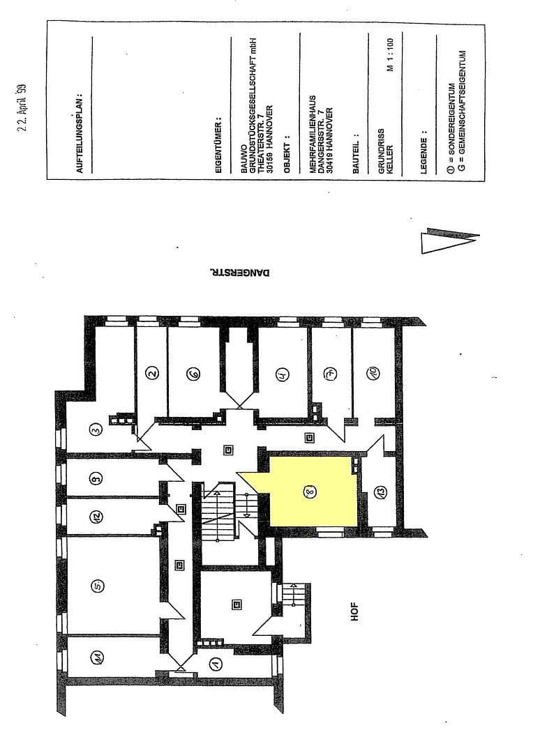 Predaj bytu 2-izbový 61 m², Hannover, Dolné Sasko Predaj bytu 2-izbový 61 m², Hannover, Dolné Sasko