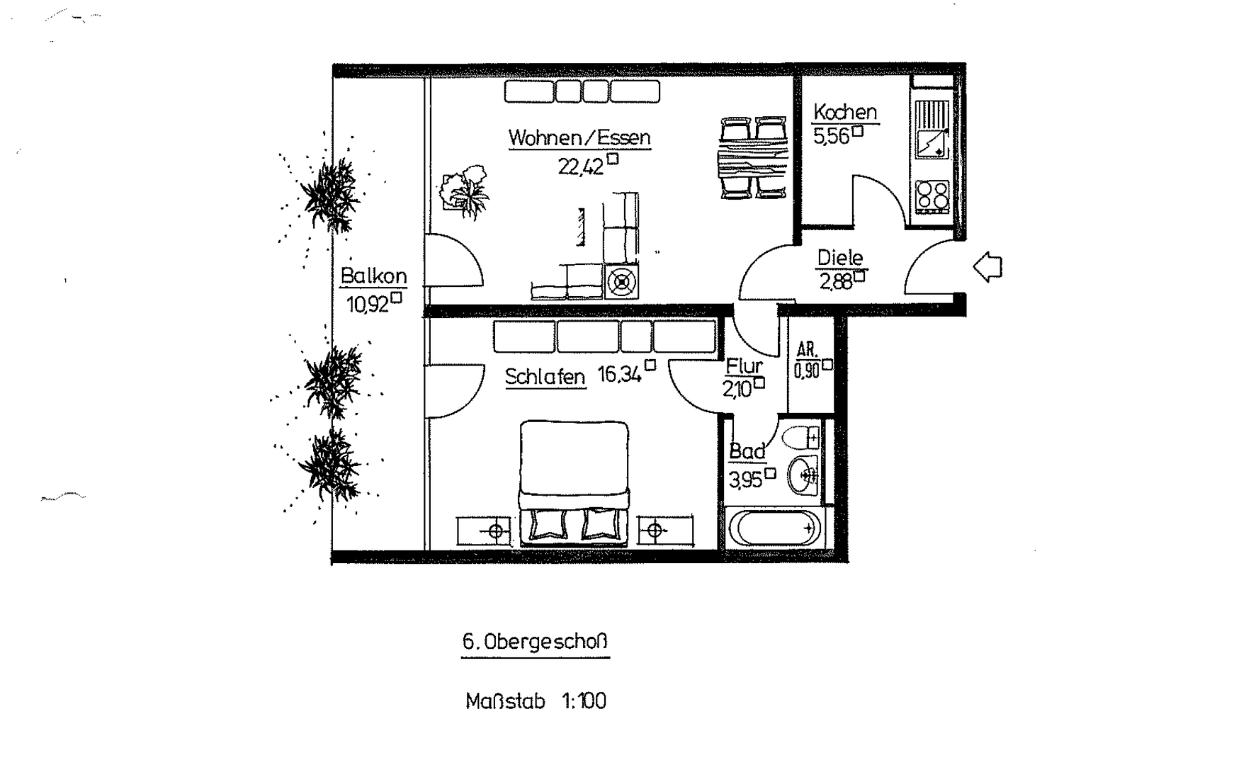 Predaj bytu 2-izbový 60 m², Faaker Straße 15, Wiesbaden, Hesensko Predaj bytu 2-izbový 60 m², Faaker Straße 15, Wiesbaden, Hesensko
