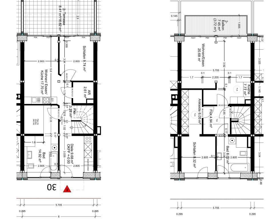 Predaj domu 126 m², pozemek 200 m², Schwerin, Meklenbursko-Predpomoransko Predaj domu 126 m², pozemek 200 m², Schwerin, Meklenbursko-Predpomoransko