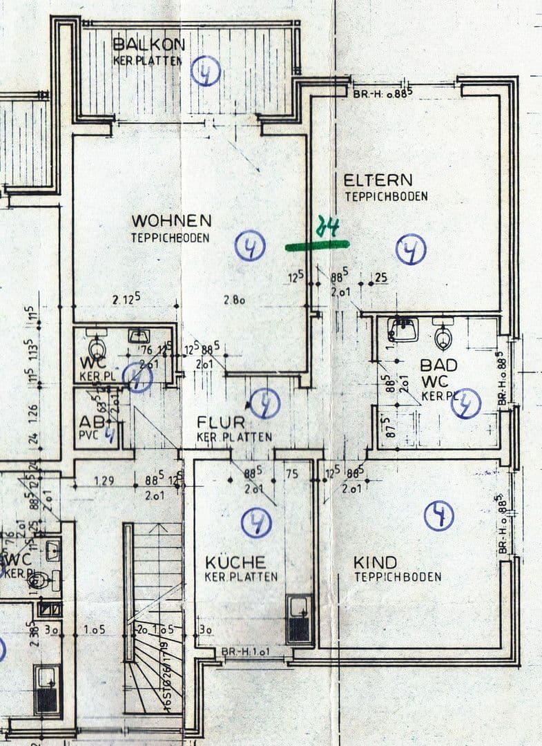 Predaj bytu 3-izbový 84 m², Janheck 38, Bad Iburg, Dolné Sasko Predaj bytu 3-izbový 84 m², Janheck 38, Bad Iburg, Dolné Sasko