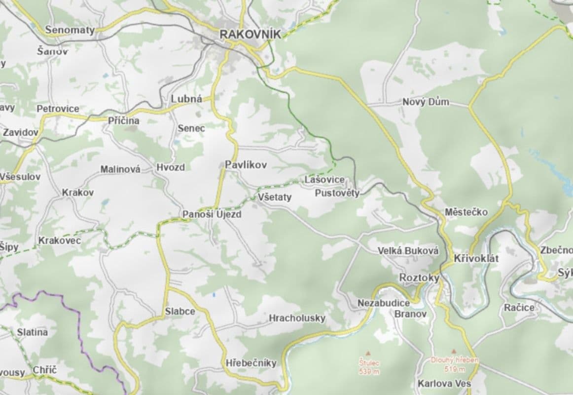 Predaj pozemku 7.918 m², Hřebečníky, Středočeský kraj Predaj pozemku 7.918 m², Hřebečníky, Středočeský kraj