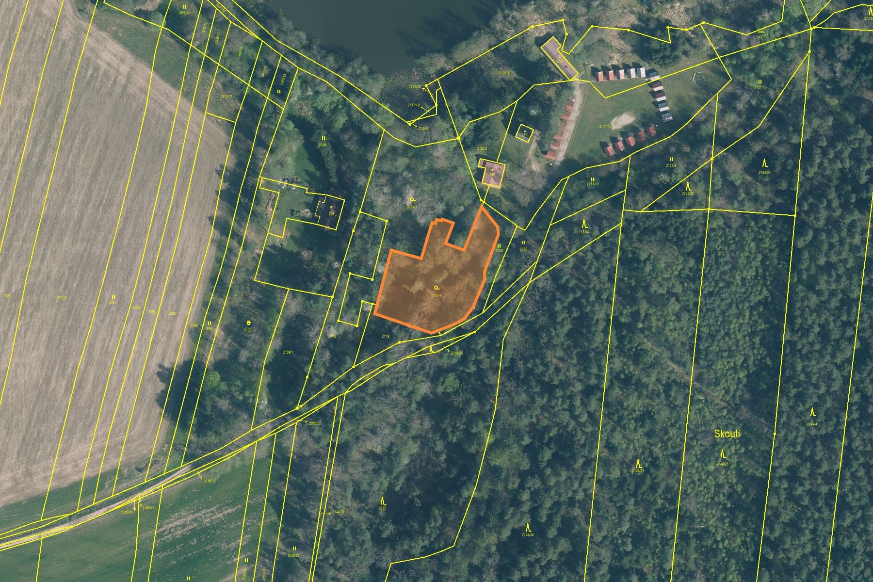 Predaj pozemku 2.304 m², Olešnice, Jihočeský kraj Predaj pozemku 2.304 m², Olešnice, Jihočeský kraj