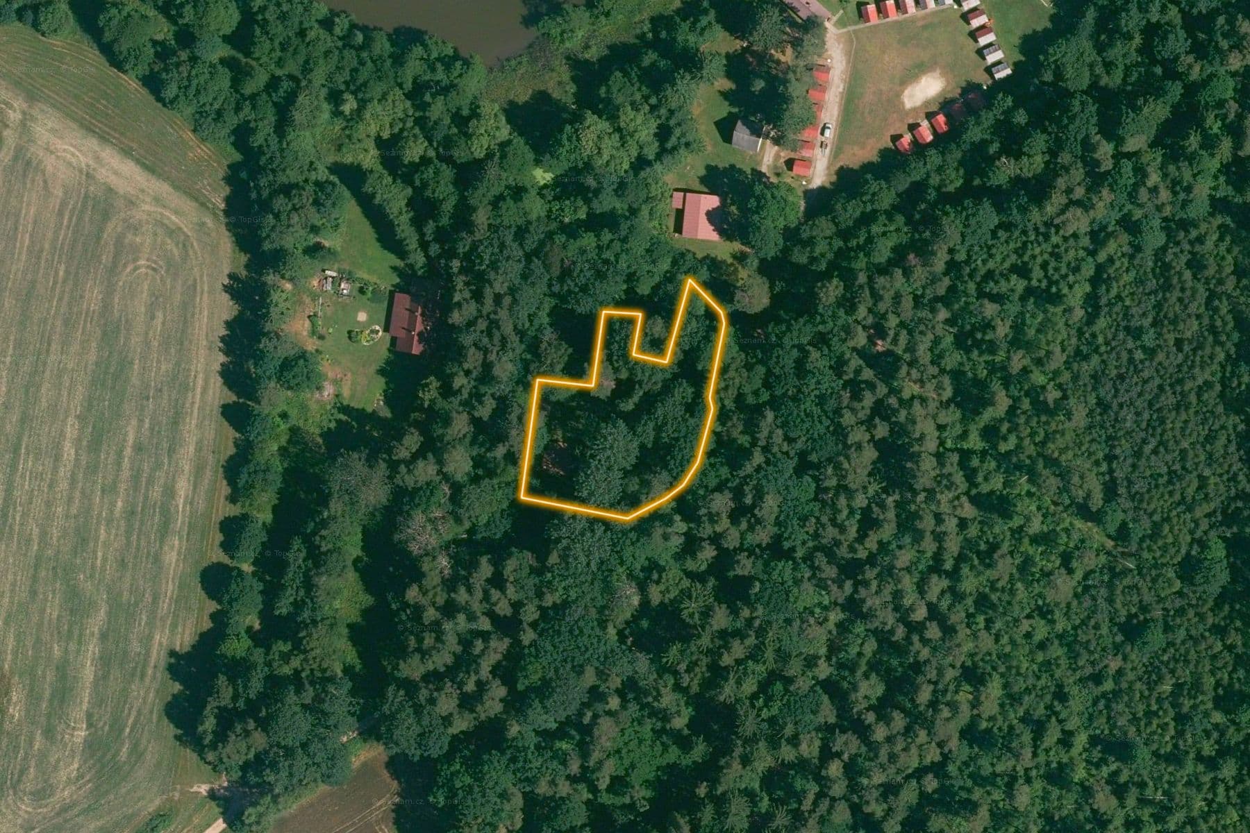 Predaj pozemku 2.304 m², Olešnice, Jihočeský kraj Predaj pozemku 2.304 m², Olešnice, Jihočeský kraj