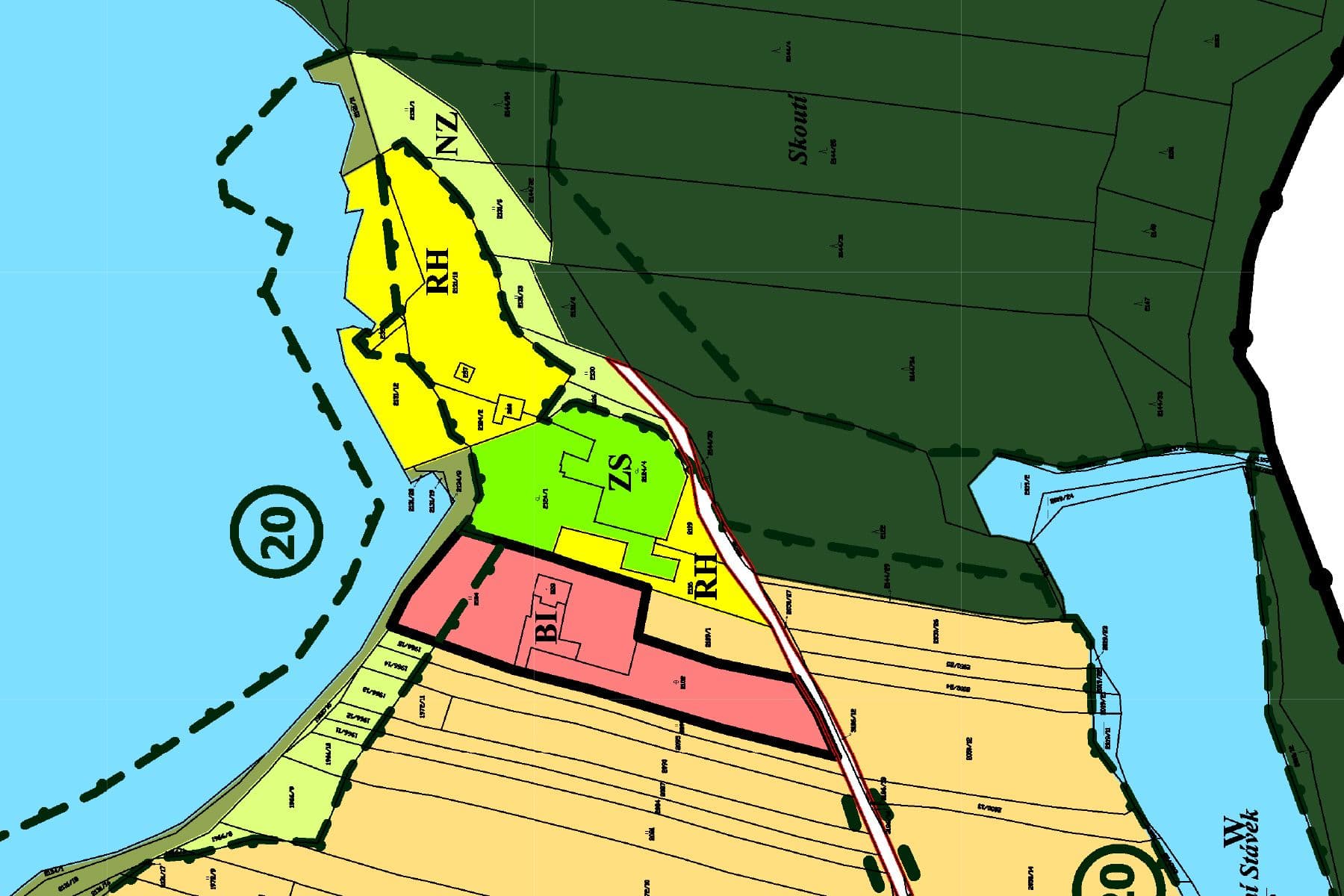 Predaj pozemku 2.304 m², Olešnice, Jihočeský kraj Predaj pozemku 2.304 m², Olešnice, Jihočeský kraj