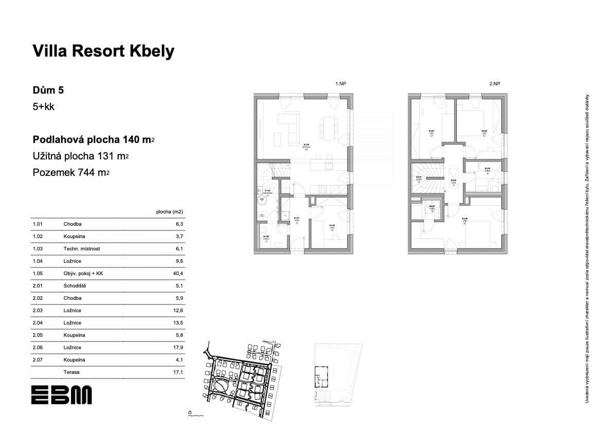 Predaj domu 131 m², pozemek 744 m², K Vinoři, Praha, Praha Predaj domu 131 m², pozemek 744 m², K Vinoři, Praha, Praha