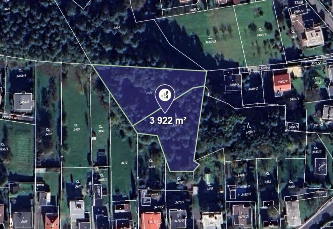 Predaj pozemku 3.922 m², Orlová, Moravskoslezský kraj Predaj pozemku 3.922 m², Orlová, Moravskoslezský kraj