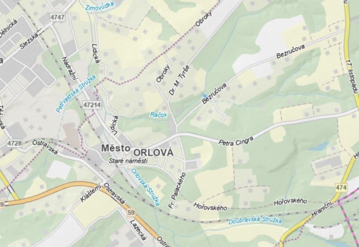 Predaj pozemku 430 m², Orlová, Moravskoslezský kraj Predaj pozemku 430 m², Orlová, Moravskoslezský kraj