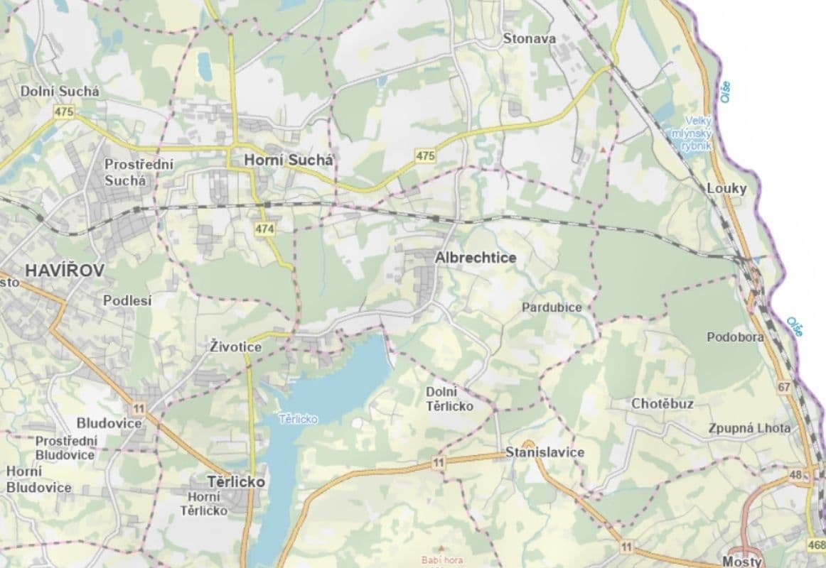 Predaj pozemku 575 m², Chotěbuz, Moravskoslezský kraj Predaj pozemku 575 m², Chotěbuz, Moravskoslezský kraj