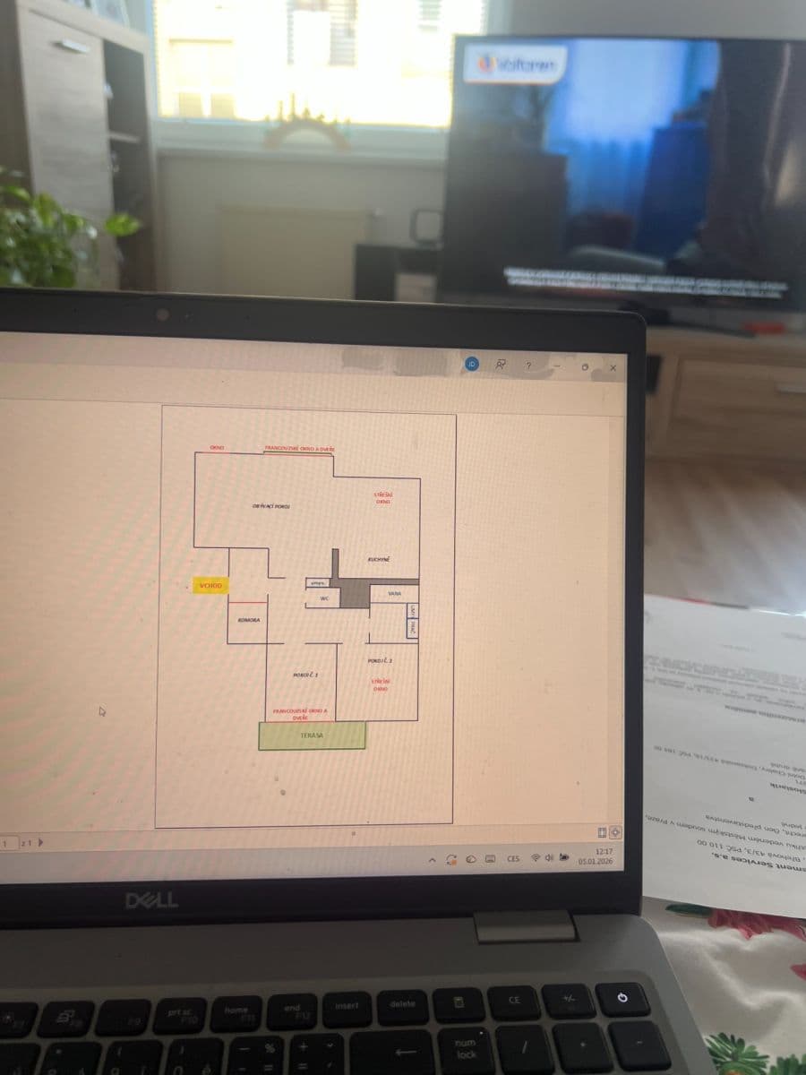 Prenájom bytu 3-izbový 95 m², Na Neklance, Praha, Praha Prenájom bytu 3-izbový 95 m², Na Neklance, Praha, Praha