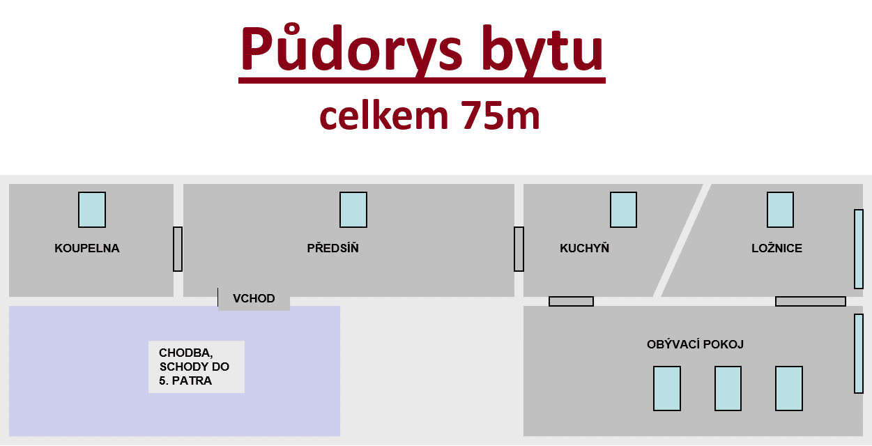 Predaj bytu 2-izbový 75 m², Lipnická, Praha, Praha Predaj bytu 2-izbový 75 m², Lipnická, Praha, Praha