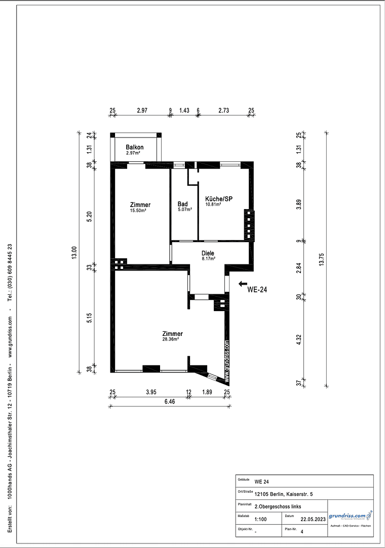 Predaj bytu 2-izbový 69 m², Berlin, Berlín Predaj bytu 2-izbový 69 m², Berlin, Berlín