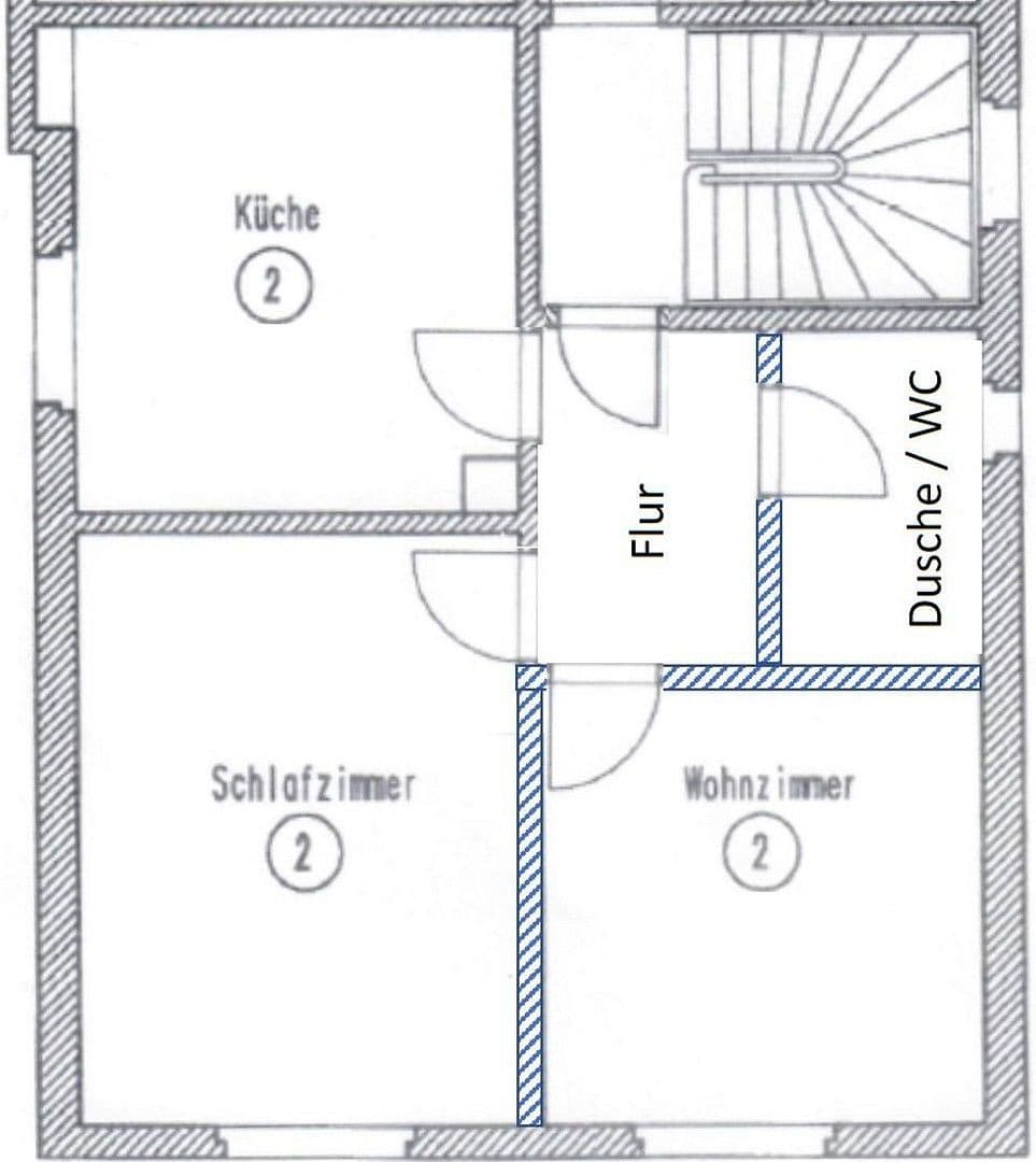 Prenájom bytu 2-izbový 55 m², Fasanenstraße 18, Mannheim, Bádensko-Wurttembersko Prenájom bytu 2-izbový 55 m², Fasanenstraße 18, Mannheim, Bádensko-Wurttembersko