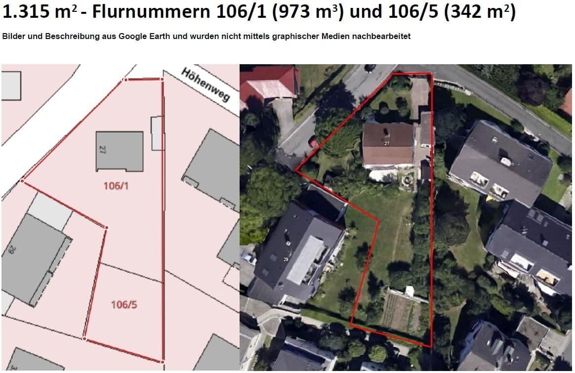 Predaj pozemku 1.315 m², Schloßweg 27, Marloffstein, Bavorsko Predaj pozemku 1.315 m², Schloßweg 27, Marloffstein, Bavorsko