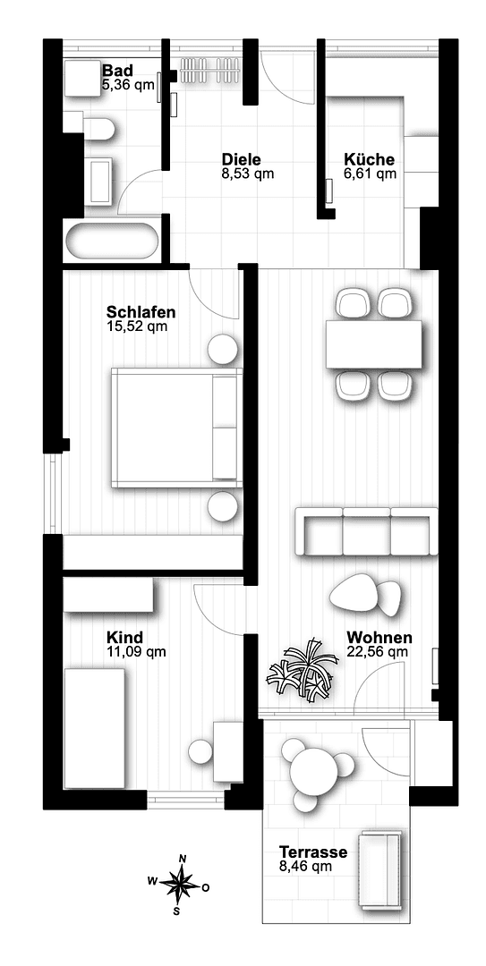 Predaj bytu 3-izbový 73 m², Oberländerstraße 33, München, Bavorsko Predaj bytu 3-izbový 73 m², Oberländerstraße 33, München, Bavorsko