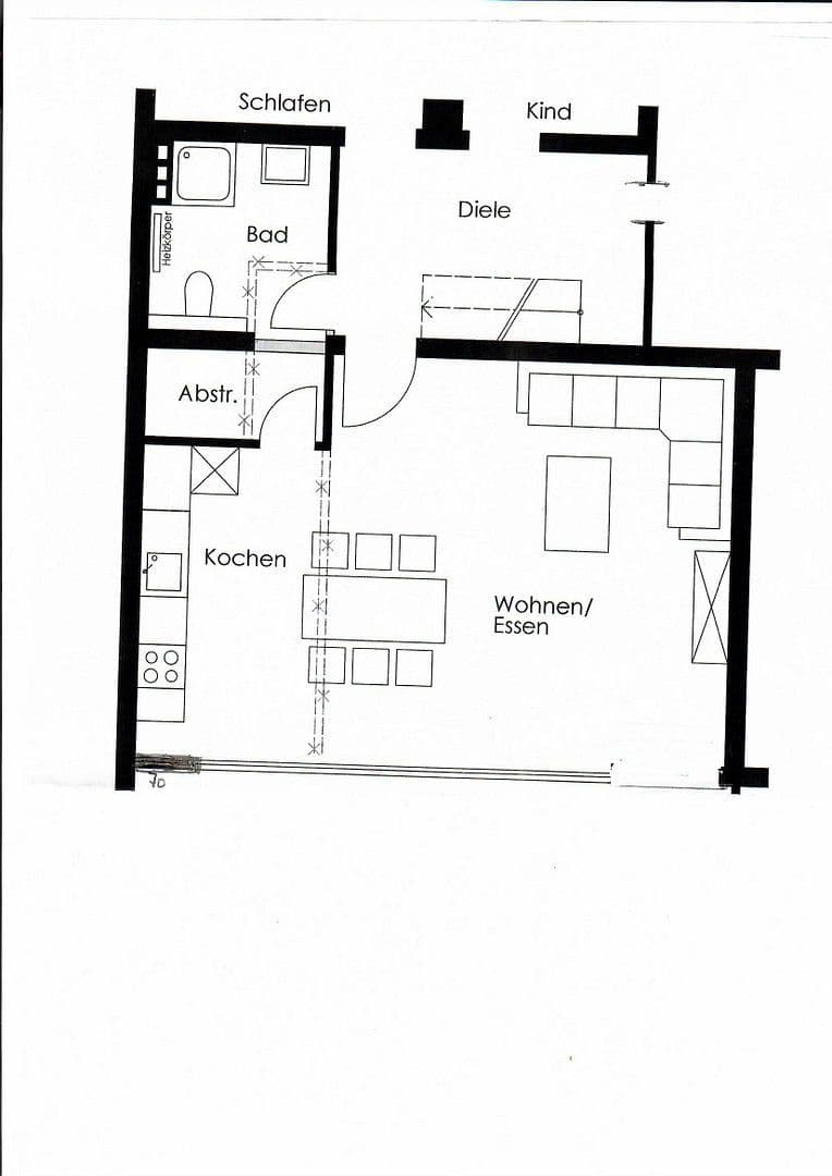 Prenájom bytu 4-izbový 96 m², Wittener Str. xx, Bochum, Severné Porýnie - Westfálsko Prenájom bytu 4-izbový 96 m², Wittener Str. xx, Bochum, Severné Porýnie - Westfálsko