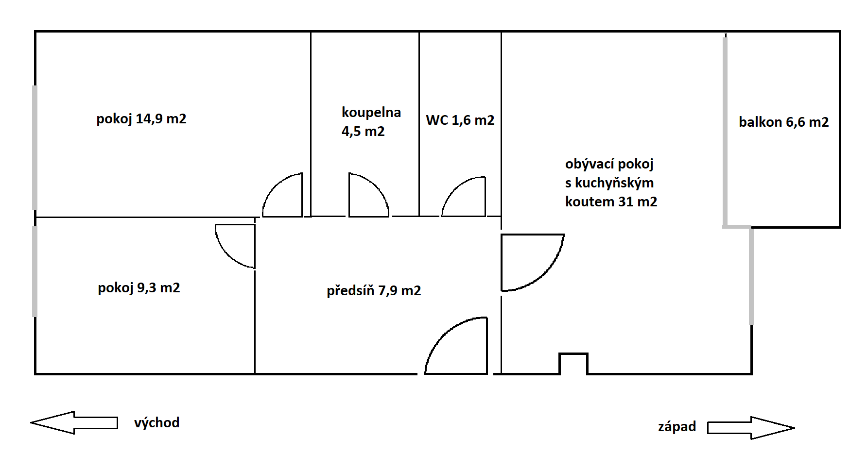 Prenájom bytu 3-izbový 75 m², Kloboučnická, Praha, Praha Prenájom bytu 3-izbový 75 m², Kloboučnická, Praha, Praha