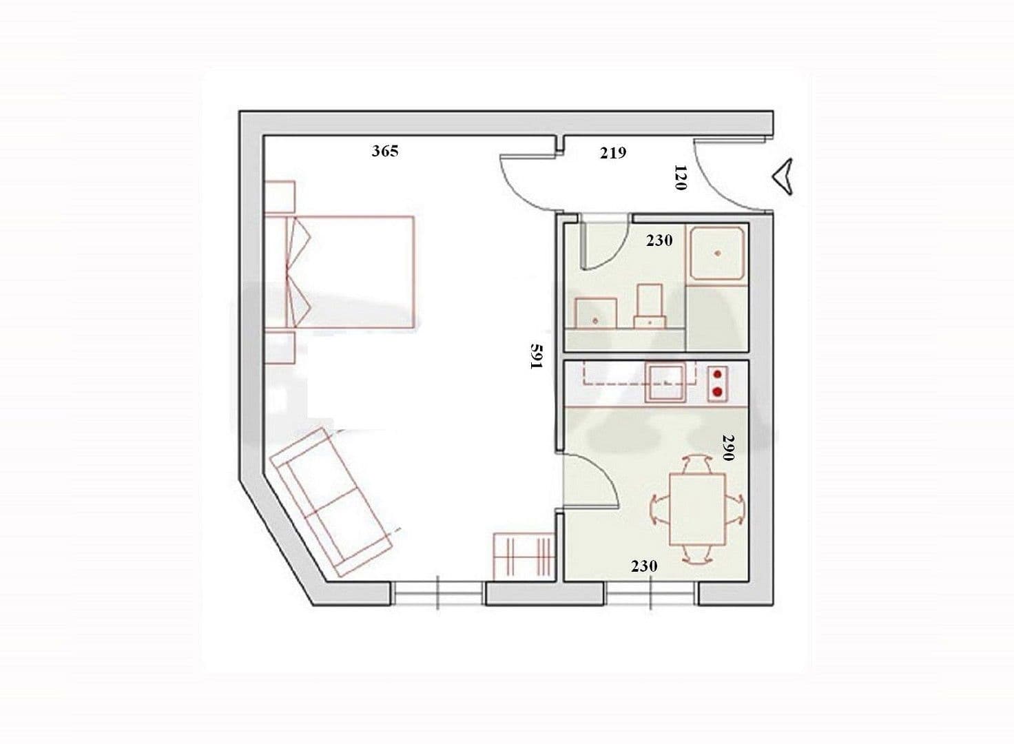 Predaj bytu 1-izbový 33 m², Möckernstr. 64, Berlin, Berlín Predaj bytu 1-izbový 33 m², Möckernstr. 64, Berlin, Berlín