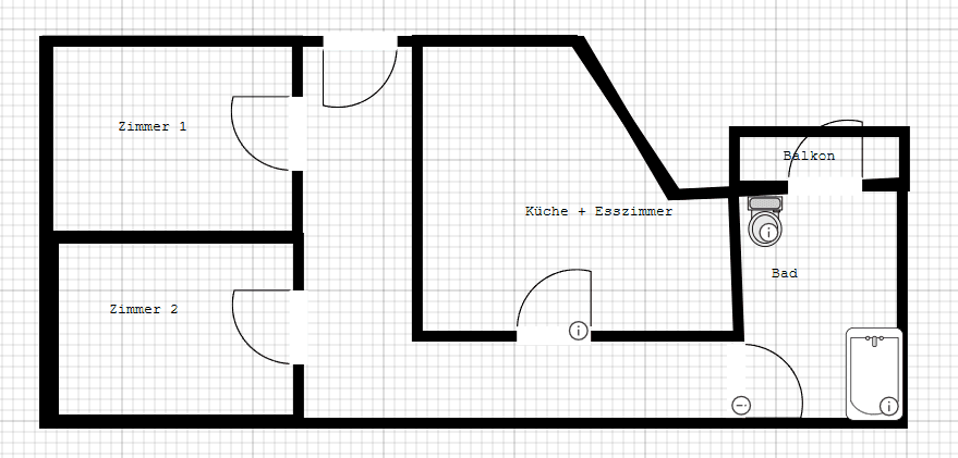 Prenájom bytu 2-izbový 64 m², Mathildenstraße 24, Nürnberg, Bavorsko Prenájom bytu 2-izbový 64 m², Mathildenstraße 24, Nürnberg, Bavorsko