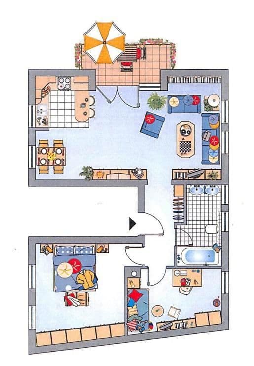 Predaj bytu 3-izbový 73 m², Mainz, Porýnie-Falcko Predaj bytu 3-izbový 73 m², Mainz, Porýnie-Falcko