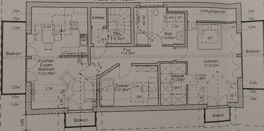 Prenájom bytu 3-izbový 81 m², Münchner Str. 2, Wolfratshausen, Bavorsko Prenájom bytu 3-izbový 81 m², Münchner Str. 2, Wolfratshausen, Bavorsko