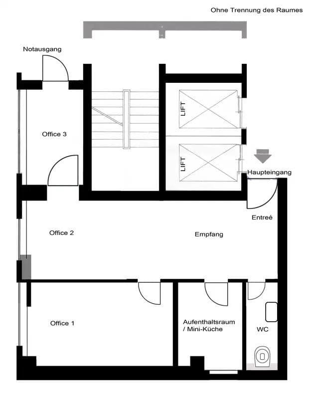 Prenájom kancelárie 70 m², Königsallee 30, Düsseldorf, Severné Porýnie - Westfálsko Prenájom kancelárie 70 m², Königsallee 30, Düsseldorf, Severné Porýnie - Westfálsko