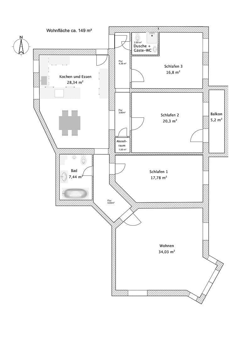 Predaj bytu 4-izbový 146 m², Prinzregentenstr., Berlin, Berlín Predaj bytu 4-izbový 146 m², Prinzregentenstr., Berlin, Berlín