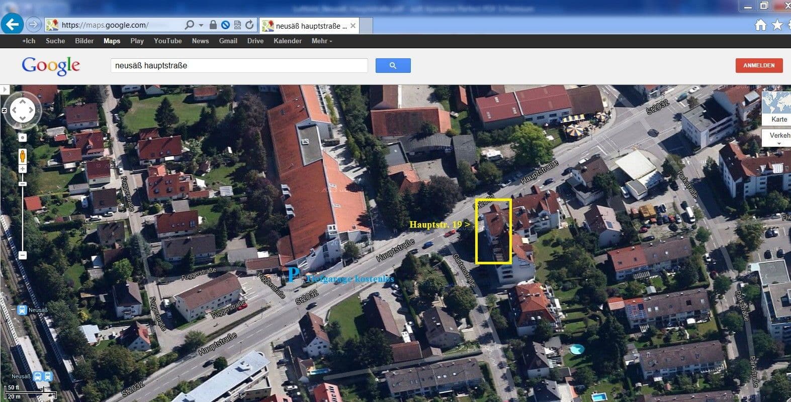 Prenájom nebytového priestoru 200 m², Hauptstraße 19 A, Neusäß, Bavorsko Prenájom nebytového priestoru 200 m², Hauptstraße 19 A, Neusäß, Bavorsko