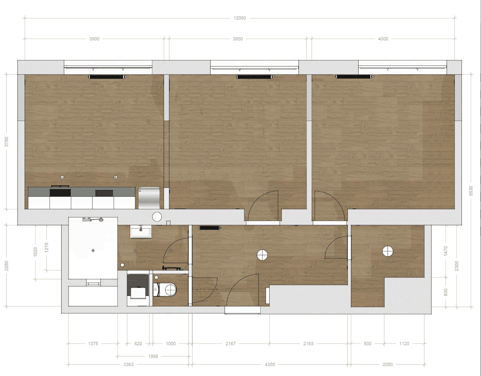 Prenájom bytu 2-izbový 63 m², Jugoslávských partyzánů, Praha, Praha Prenájom bytu 2-izbový 63 m², Jugoslávských partyzánů, Praha, Praha