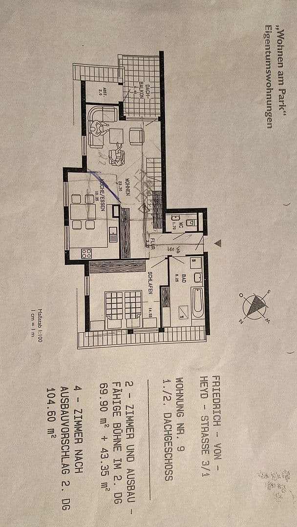 Predaj bytu 4-izbový 94 m², Friedrich-von-Heyd-Strasse, Weinsberg, Bádensko-Wurttembersko Predaj bytu 4-izbový 94 m², Friedrich-von-Heyd-Strasse, Weinsberg, Bádensko-Wurttembersko