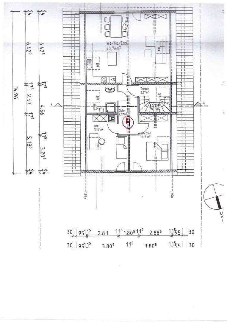 Predaj bytu 3-izbový 82 m², Kraichtal, Bádensko-Wurttembersko Predaj bytu 3-izbový 82 m², Kraichtal, Bádensko-Wurttembersko