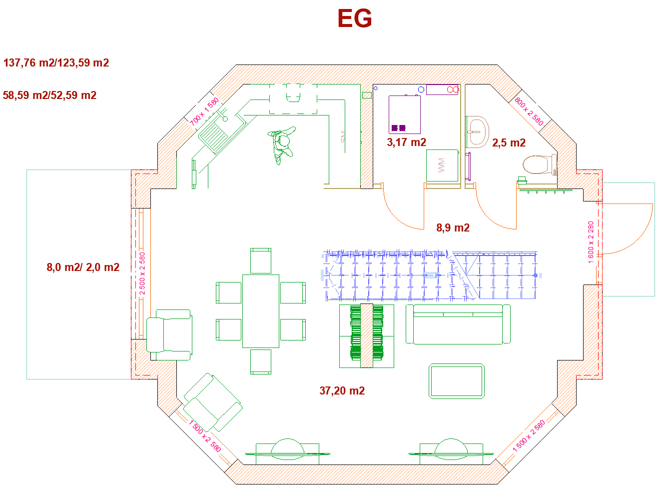 Predaj domu 123 m², pozemek 440 m², Reichweinstraße 4, Werneuchen, Brandenbursko Predaj domu 123 m², pozemek 440 m², Reichweinstraße 4, Werneuchen, Brandenbursko